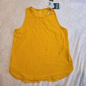 DSG Girls' Movement Performance Tank Top University Gold Medium New Sports
